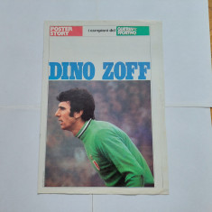 Poster - Poster Story Dino Zoff- din jurul anilor 1970-1980