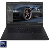 Laptop Gaming Lenovo ThinkPad P1 Gen 7 cu procesor Intel&reg; Core&trade; Ultra 9 185H pana la 5.1GHz, 16 WQXGA, IPS 165Hz, 64GB LPDDR5x RAM, 2TB SSD, NVIDIA&reg; G