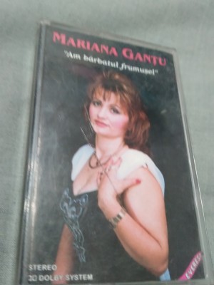 CASETA AUDIO MARIANA GANTU-AM BARBATUL FRUMUSEL RARA!!ORIGINALA foto