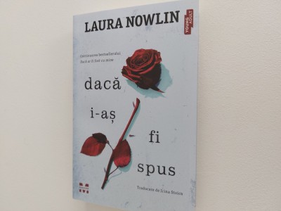 Laura Nowlin Daca i-as fi spus foto