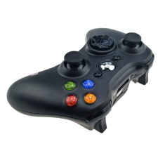 Controller wireless compatibil XBOX 360 sau PC, Negru foto