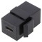 Adaptor Keystone USB 3.1 Mamă la Dual USB C