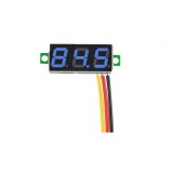 Cumpara ieftin Voltmetru digital albastru 0.28 0-100V DC 3 fire OKY4094-1-Blue