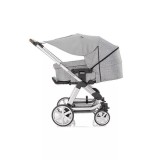 Parasolar carucior bebelusi, protectie solara UPF50+, Gri, Reer