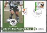 Germania 2002 - Campionatul Mondial de Fotbal - Coreea de Sud și Japonia, FDC