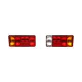 Set lampi spate camion Iveco 24 V stanga-dreapta Breckner Germany 300 x 134 x 79 mm, surub fixare M8