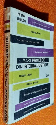 Mari procese din istoria justitiei - Yolanda Eminescu foto
