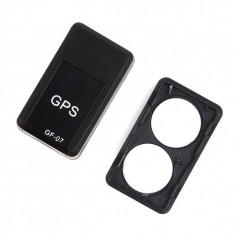 GPS tracker mini, monitorizare vocala, negru foto