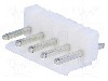 Conector pas semnal, 5 pini, pas pini 3.96mm, tata, NINIGI - NS39-W5P