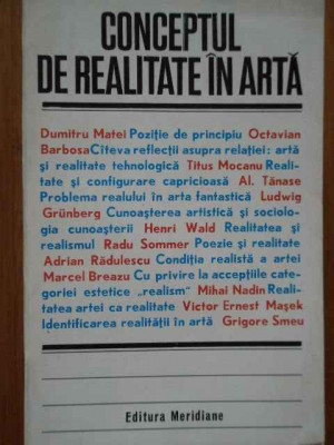 Conceptul De Realitate In Arta - Colectiv ,288246 foto