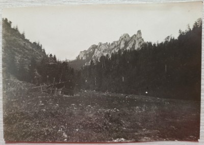 Ceahlau, Piscul Negru// Foto Tr. Zaharie 1926 foto