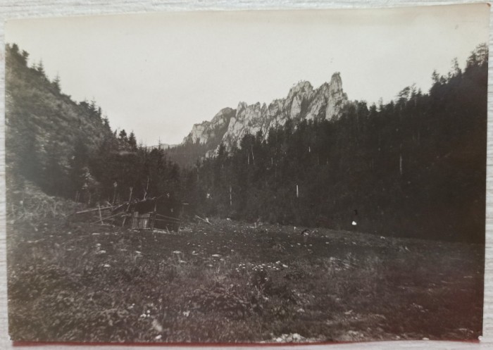 Ceahlau, Piscul Negru// Foto Tr. Zaharie 1926
