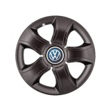 Set 4 Capace Roti 14 inchi (R14) Bis Negru, Compatibile Cu VW, Autohelix MSA