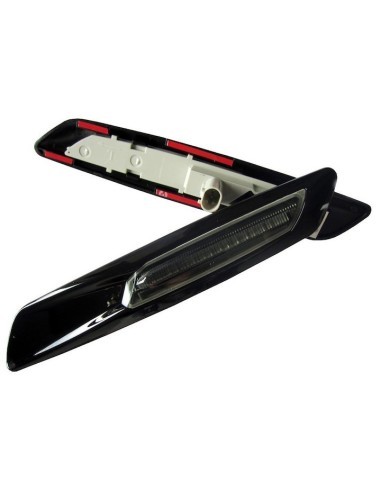 Set 2 Semnalizari Aripa Led Negre pentru BMW E60, E61, E90, E91, E81, E82, E88