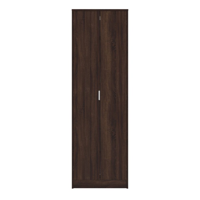 Pantofar Neo, PAL, sonoma dark, 60 x 33 x 191.5 cm, 2C