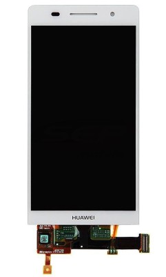 LCD+Touchscreen Huawei Ascend P6 / Ascend P6 S / P6 Dual Sim WHITE foto