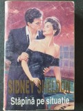 SIDNEY SHELDON - STAPANA PE SITUATIE, 1995, 512 pag, stare fb