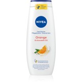 NIVEA Orange &amp; Avocado Oil gel calmant pentru dus 500 ml