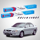 Cumpara ieftin Ștergătoare Kia Shuma II FB Hatchback 2001-2004 | Set Față Flat Premium &ndash; TeamCar&reg;