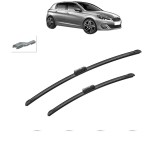 Cumpara ieftin Set 2 Stergatoare PEUGEOT 308 II (LB, LP, LW, LH, L3) 2013-2021, pentru parbriz, Bosch Aerotwin