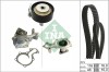 INA 530 0700 30 Set pompa apa + curea dintata