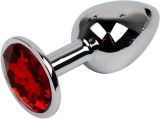 Dildo metalic Rosy Large Red Diamond