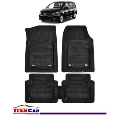 Covorașe Auto TeamCar&amp;reg; Tip Tăviță Compatibile Volkswagen Touran I (2003&amp;ndash;2015) - Monovolum foto