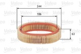 Filtru aer Valeo 585606 Renault 11 16 18 19 21 Clio Rapid Super 5 Terrano I