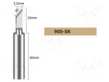 V&Atilde;&cent;rf tip cu&Aring;&pound;it 3,5mm SHENZHEN BAKON pentru sta&Aring;&pound;ie de lipit