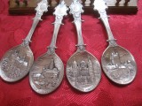 SET LINGURI ZINC WMF GERMANIA IN EDITIE LIMITATA SUPORT LEMN DECOR CU CASTELE