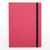 Agenda notes A5 Velvet cu elastic roz