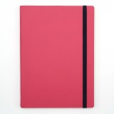Agenda notes A5 Velvet cu elastic roz
