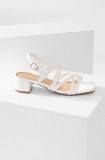 Answear Lab sandale culoarea alb
