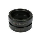 Cap de schimb tip u 32mm pentru yt-21735, pex-al-pex Yato YT-21743