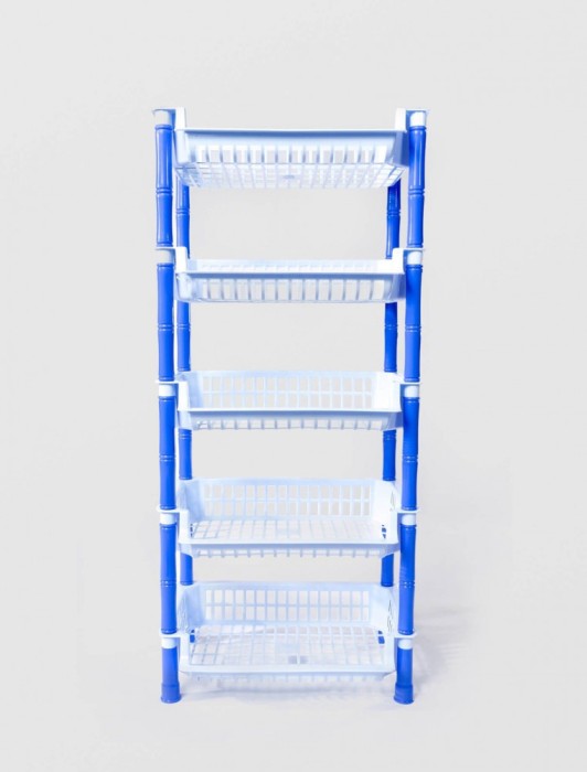 ETAJERA PLASTIC STERK 5 NIVELE 88 X 41 X 29 DIVERSE CULORI