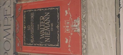 Walter Niemann - partituri foto