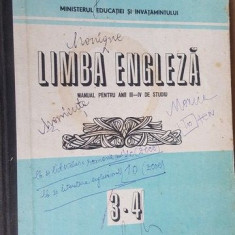 Limba engleza manual pentru anii 3-4 de studiu