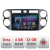 Navigatie VW Tiguan 2009-2015 Android radio gps internet Octa core 4+32 Kit-489v2+EDT-E409 CarStore Technology