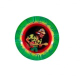 Scrumiera Metal Rotunda, AKS715, Design Jamaica, 7x7cm, Multicolor, Oem