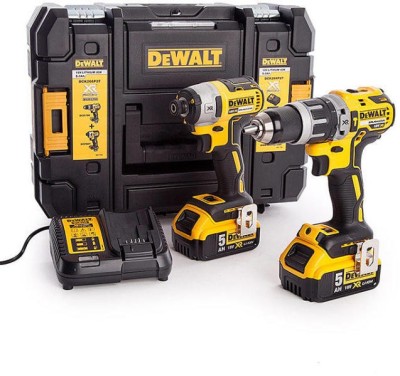 Set combo 2 scule DeWalt DCK266P2T-QW 18 V foto