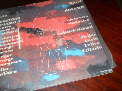 LALO - SIMFONIA SPANIOLA si RAVEL - BOLERO VINIL - solist ION VOICU foto