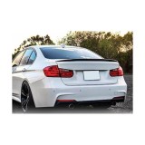 Eleron portbagaj auto BMW Seria 3 F30 F80 2012-2018 negru piano black Cod: EL4003/F13