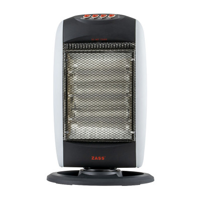 Radiator halogen Zass, 1200 W, 3 trepte putere, 3 tuburi halogen foto