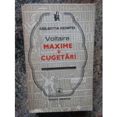 MAXIME SI CUGETARI- VOLTAIRE