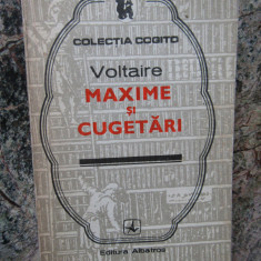 MAXIME SI CUGETARI- VOLTAIRE