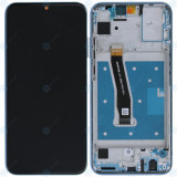 Huawei Honor 10 Lite (HRY-LX1) Capacul frontal al modulului de afișare + LCD + digitizer albastru deschis