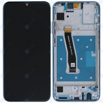 Huawei Honor 10 Lite (HRY-LX1) Capacul frontal al modulului de afișare + LCD + digitizer albastru deschis foto
