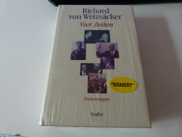 Vier Zeiten - Richard von Weizsaker