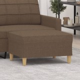 VidaXL Taburet, maro, 70x55x41 cm, material textil
