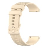 Techsuit - Watchband 18mm (W006) - Huawei Watch GT 4 (41mm)/W1/Honor Watch S1/Garmin Venu 2S/Vivoactive 4S - Cream